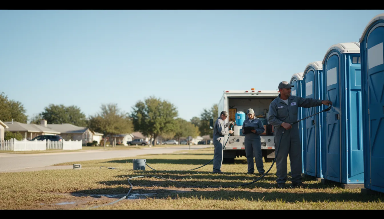 Long-Term Portable Toilet Rental in Durant, MS near me